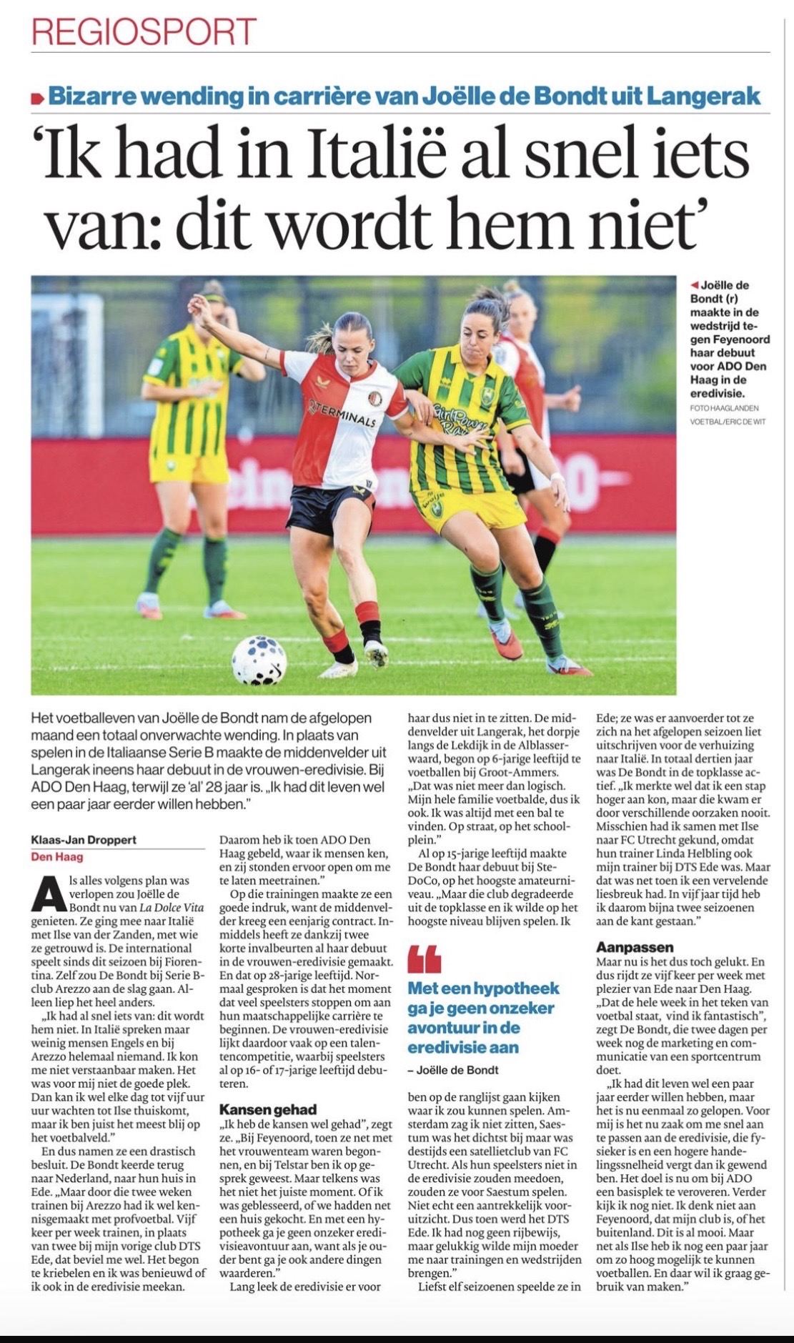 AD editie Dordrecht en Den Haag
